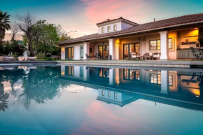 Wellsona Vineyard Retreat Pool Hot Tub Views Main Home Guest Home